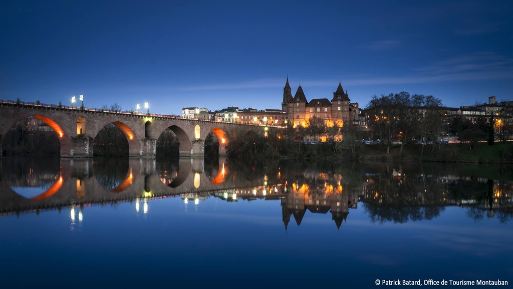 Montauban la nuit - © Patrick Batard, Office de Tourisme de Montauban